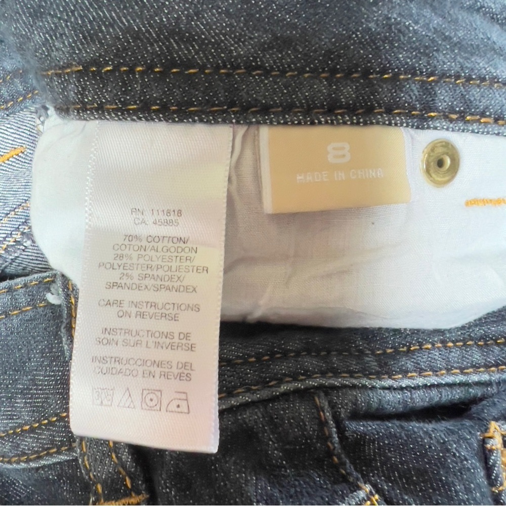 Michael Kors boot cut jeans size 8 - Picture 3 of 10